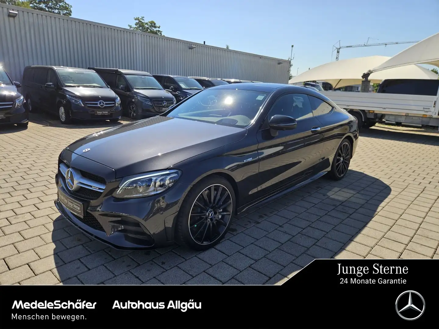 Mercedes-Benz C 43 AMG C 43 AMG 4M Night 19" Carbon Sitzklima LEDER Gris - 1