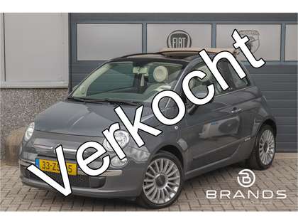 Fiat 500C 0.9 TwinAir Lounge Airco Leder PDC LM velgen