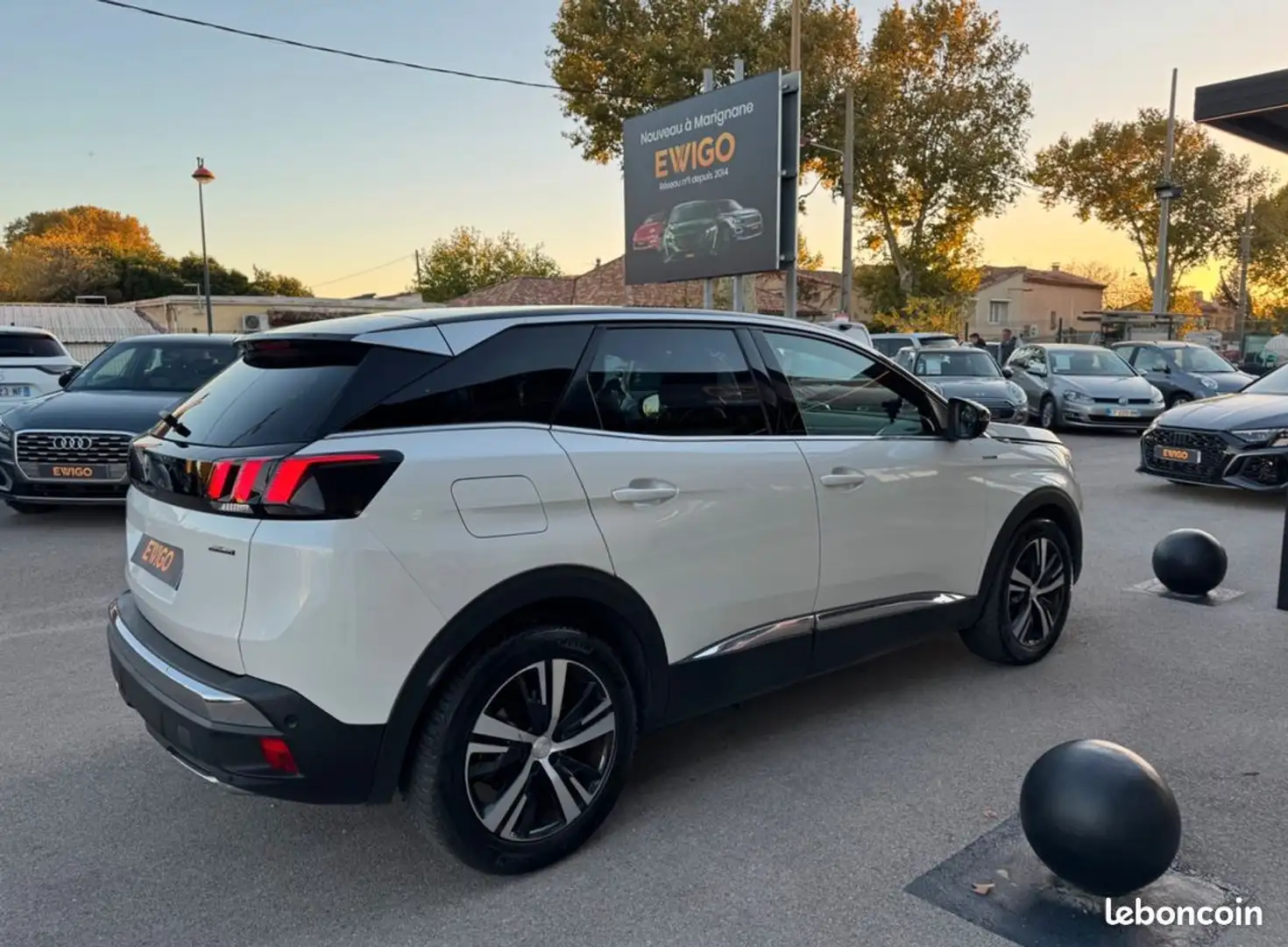 Peugeot 3008 generation-ii 1.5 bluehdi 130ch gt line start-stop Weiß - 2