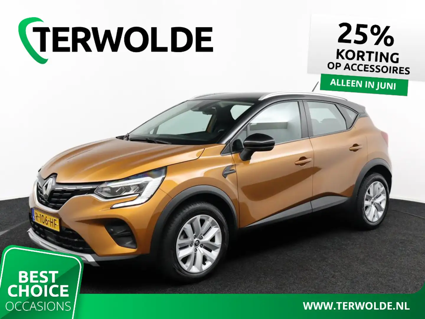 Renault Captur TCe 90 GPF Zen | Navigatie | Achteruitrijcamera | Orange - 1