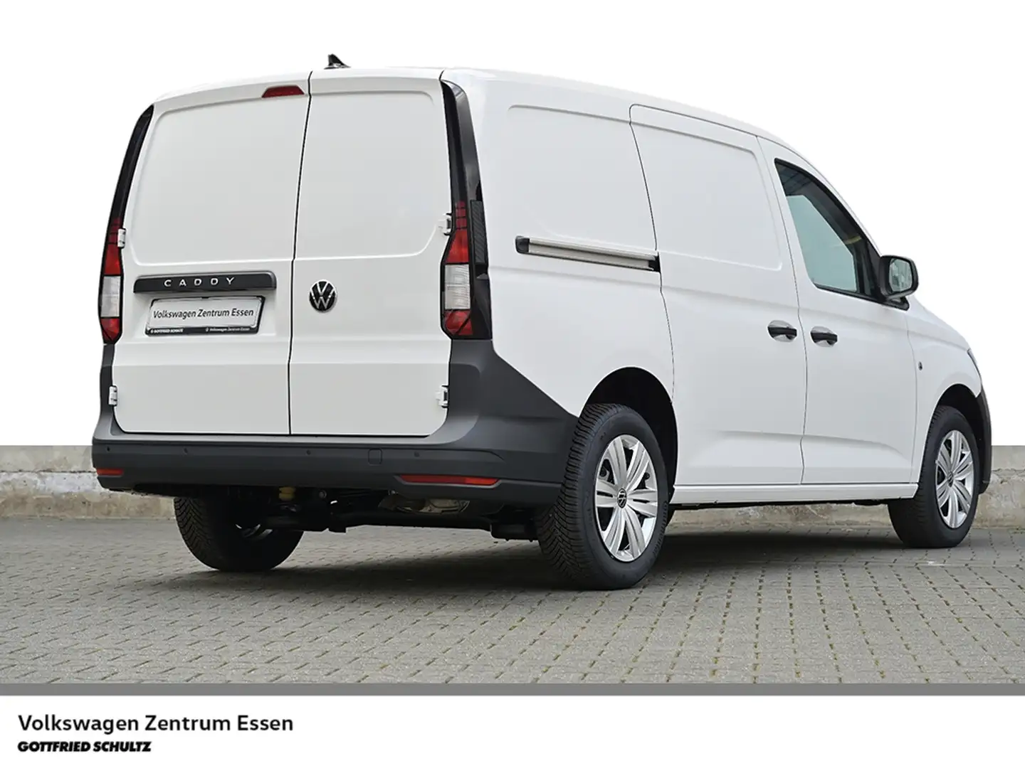Volkswagen Caddy Cargo 1 5L TSI Klima SH Navi Weiß - 2