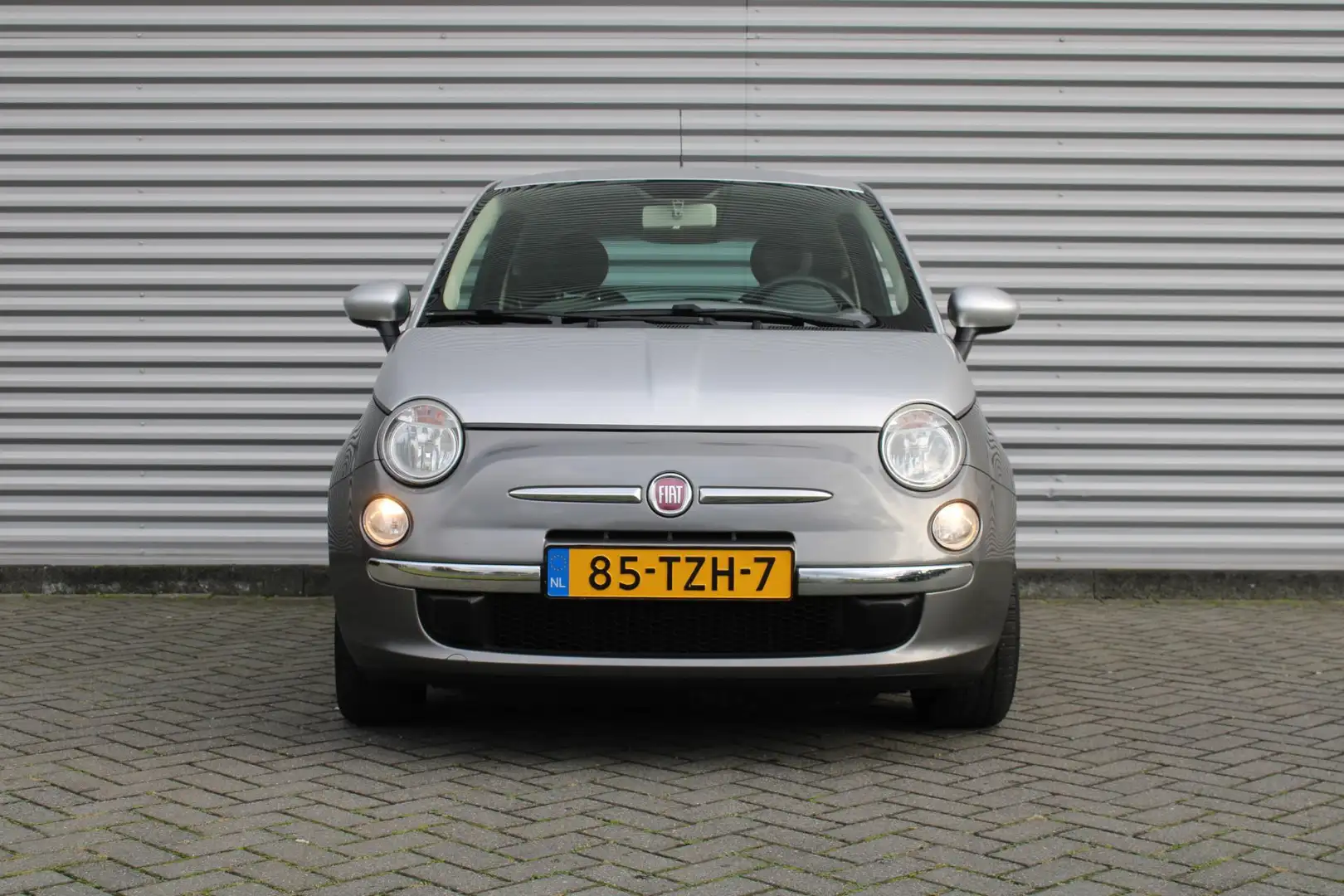 Fiat 500 1.2 Bicolore | Airco | 15" LM  | Nieuwe APK | Grijs - 2