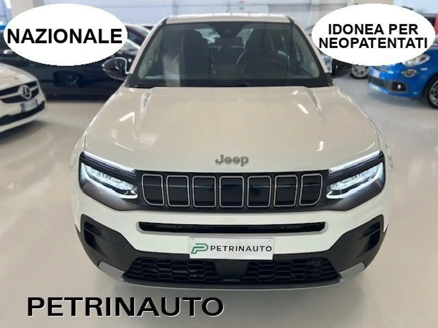 Jeep Avenger 1.2 Turbo MHEV DCT Altitude Km.0 VARI COLORI Blanc - 1