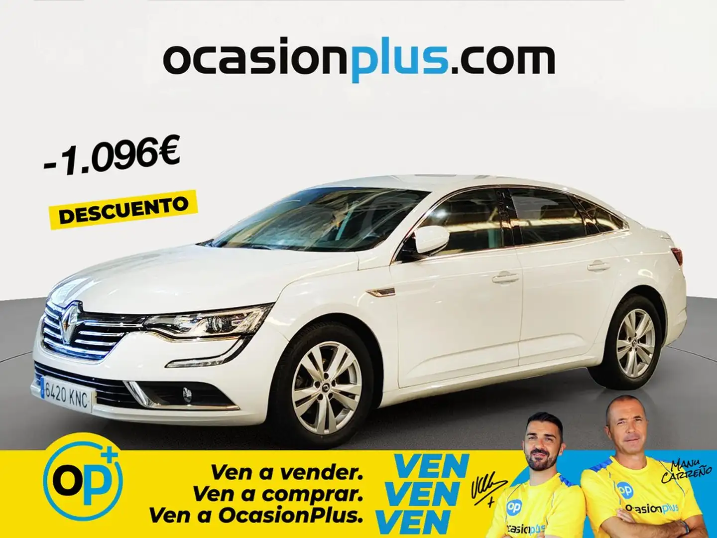 Renault Talisman 1.6dCi Energy Intens 96kW Blanco - 1