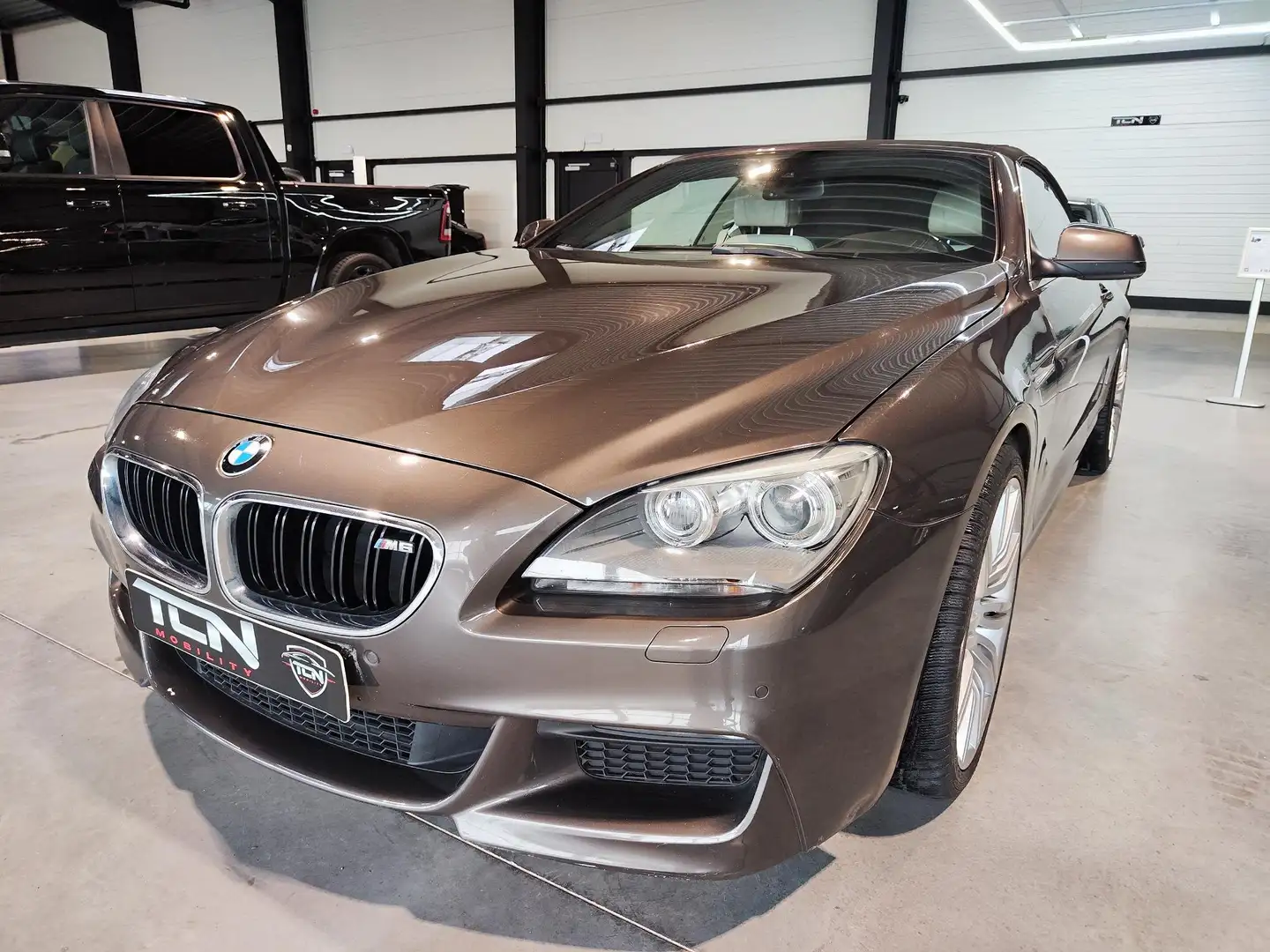 BMW 640 Cabriolet 640 dA ✅pack Heinz performance✅ Brun - 2