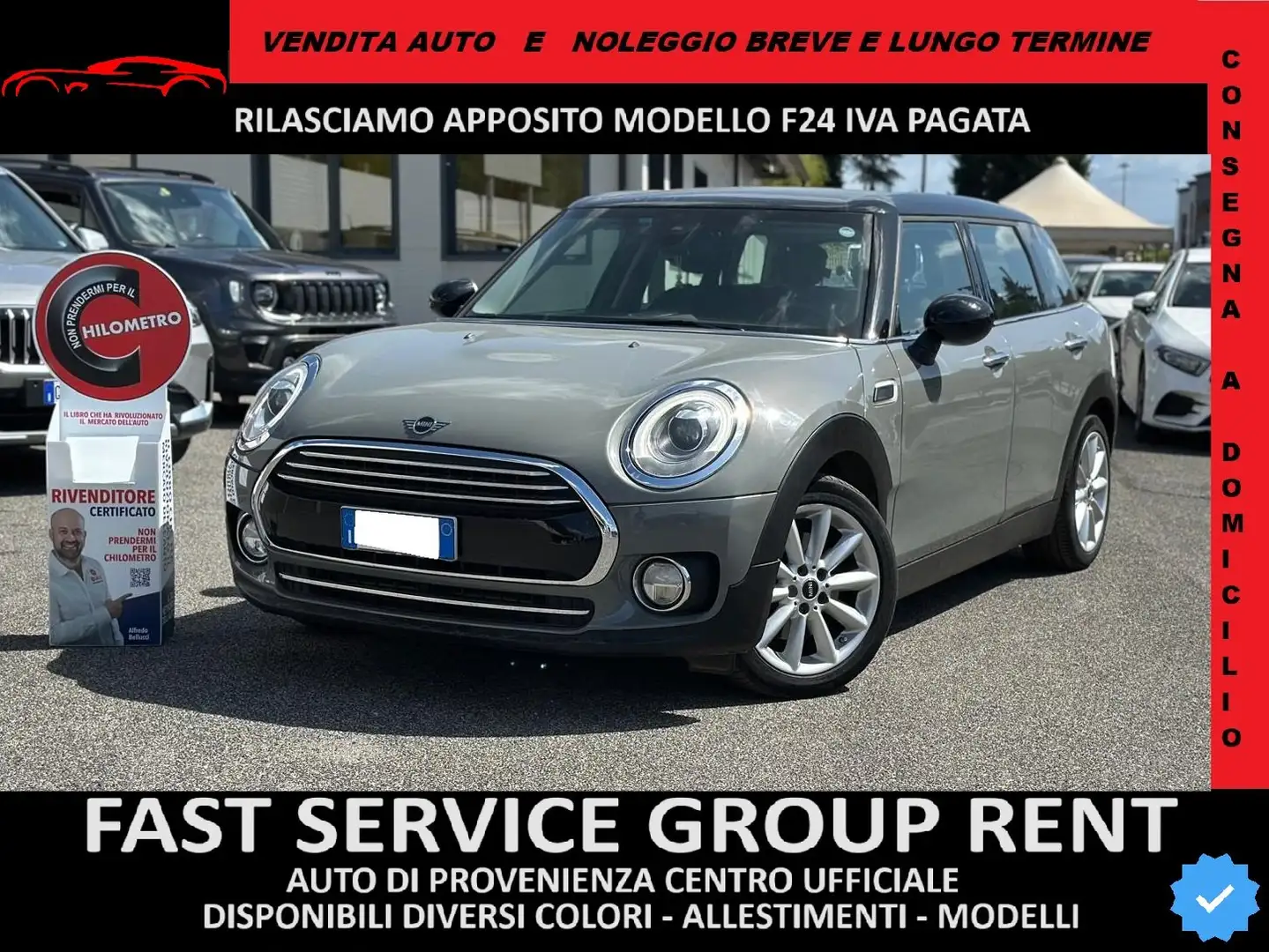 MINI Cooper D Clubman Mini IV F54 Clubman 2.0 auto NAVI LED Gris - 1