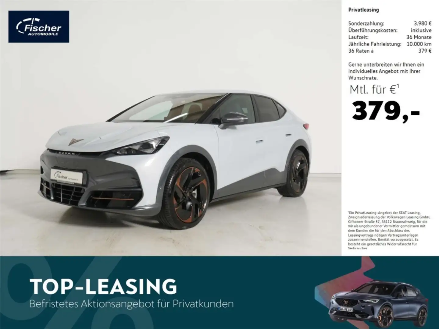 CUPRA Tavascan VZ 21''/HUD/Wärmepumpe/Glasdach/ADRENALINE Alb - 1