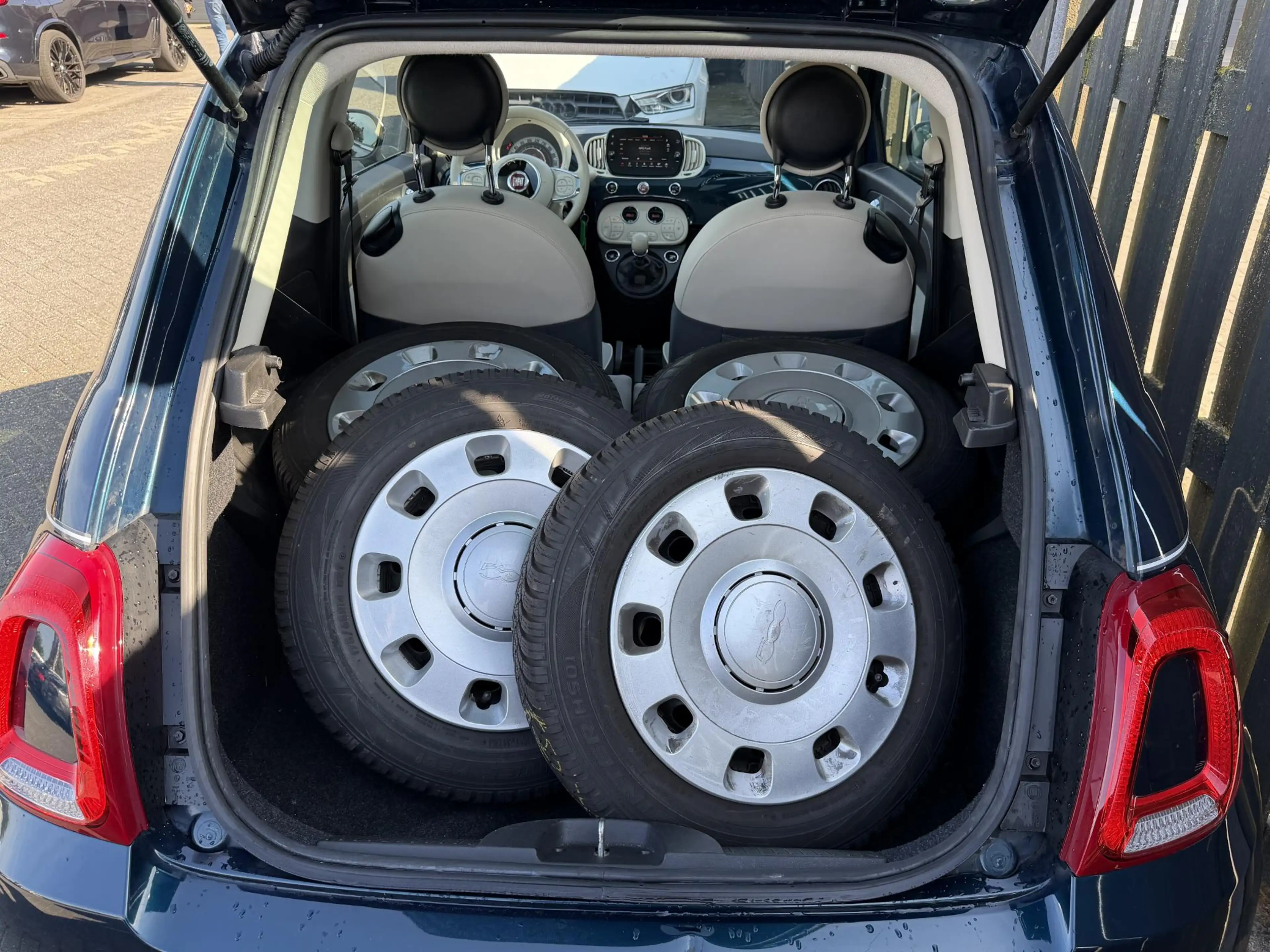 Fiat 500 1.2 Lounge | Panoramadak | Navigatie | Parkeersens — photo 23