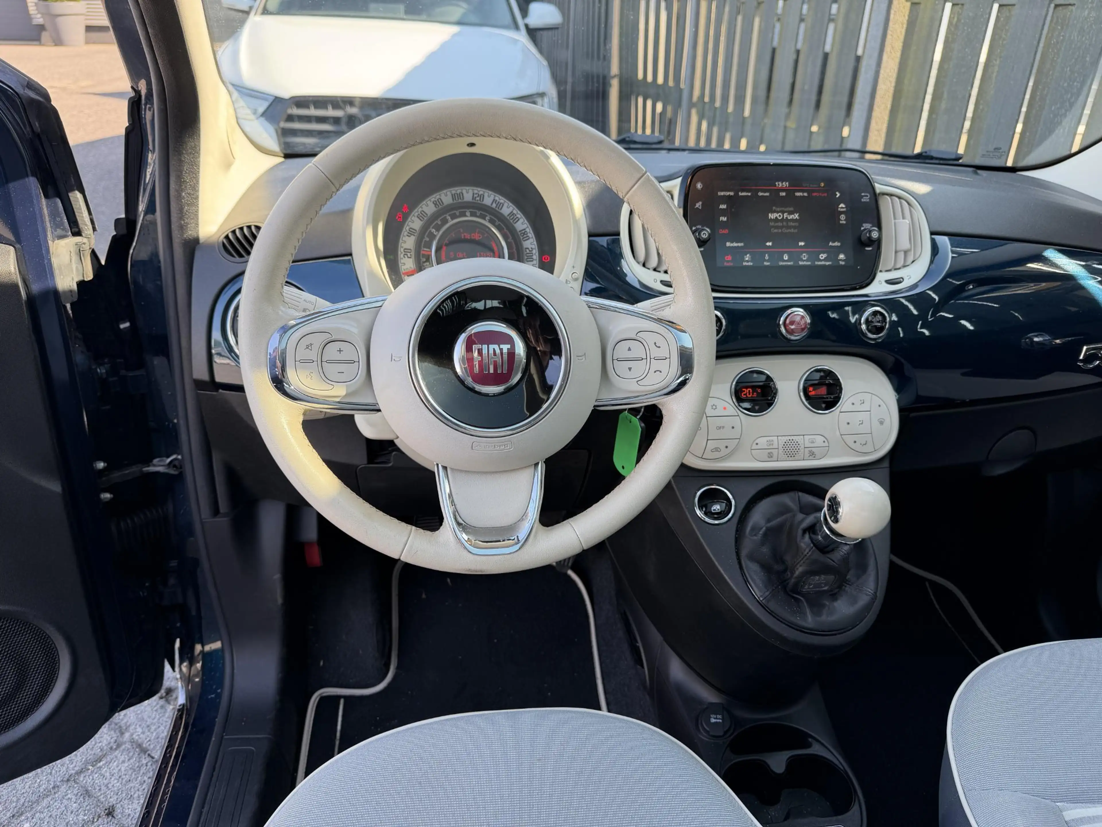 Fiat 500 1.2 Lounge | Panoramadak | Navigatie | Parkeersens — photo 12