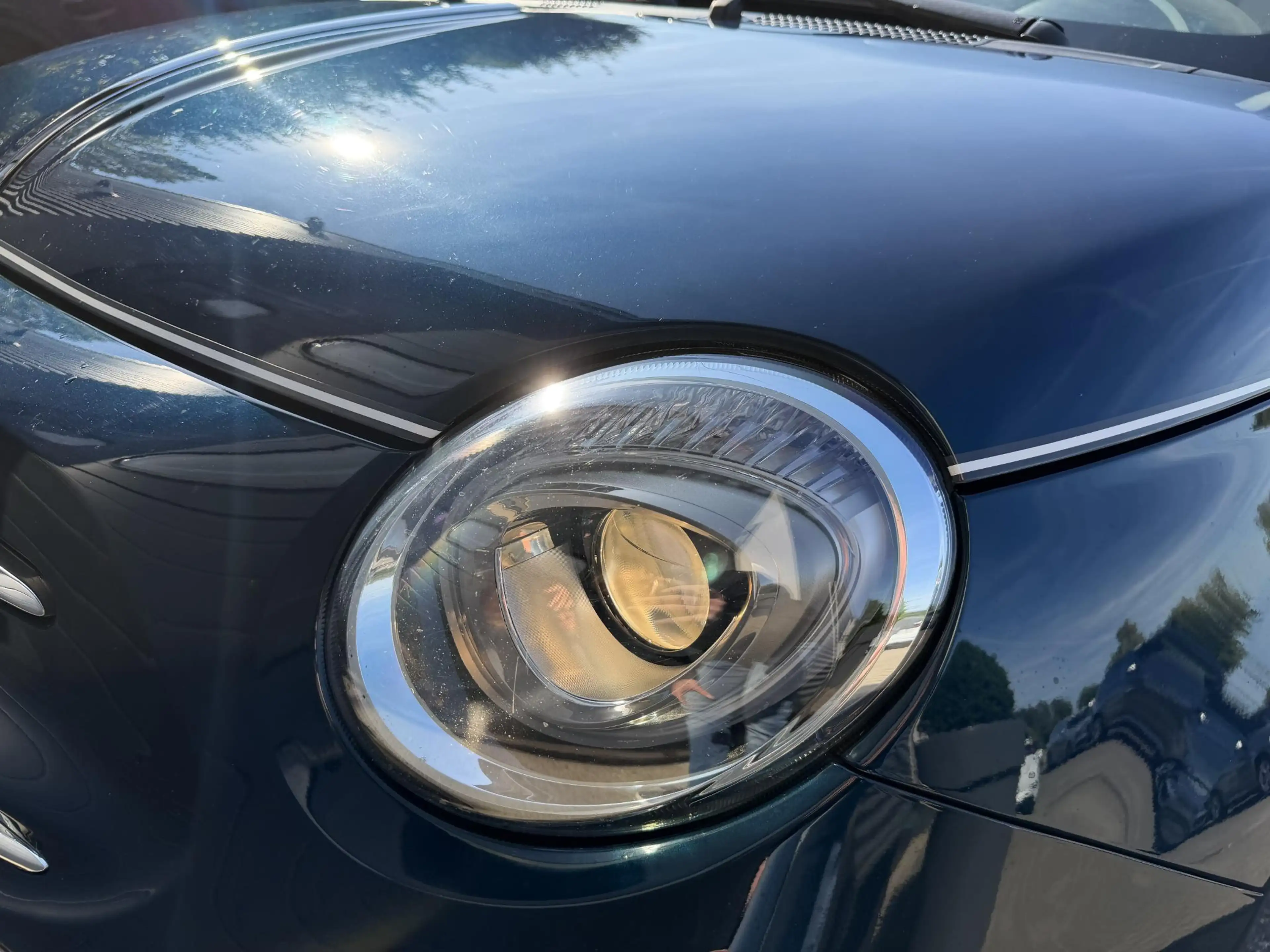 Fiat 500 1.2 Lounge | Panoramadak | Navigatie | Parkeersens — photo 8