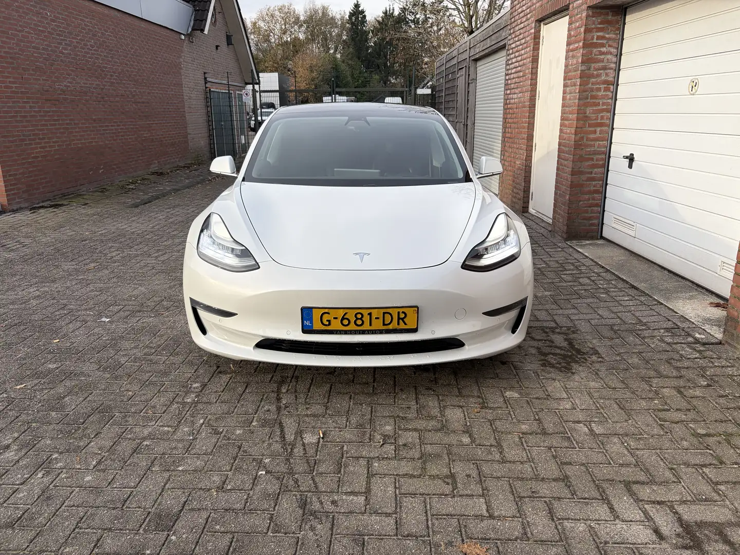 Tesla Model 3 Tesla Model 3 2019 Wit Long Range trekhaak soh 86% Wit - 2