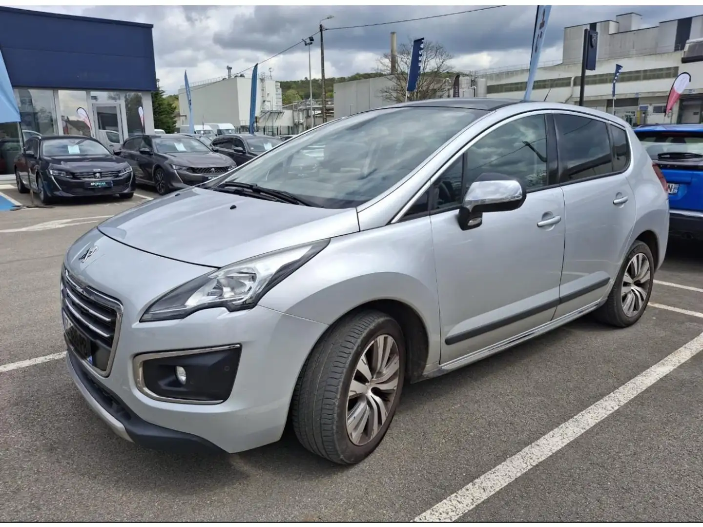 Peugeot 3008 1.6 BlueHDi S\u0026S - 120  Allure PHASE 2 Gris - 2