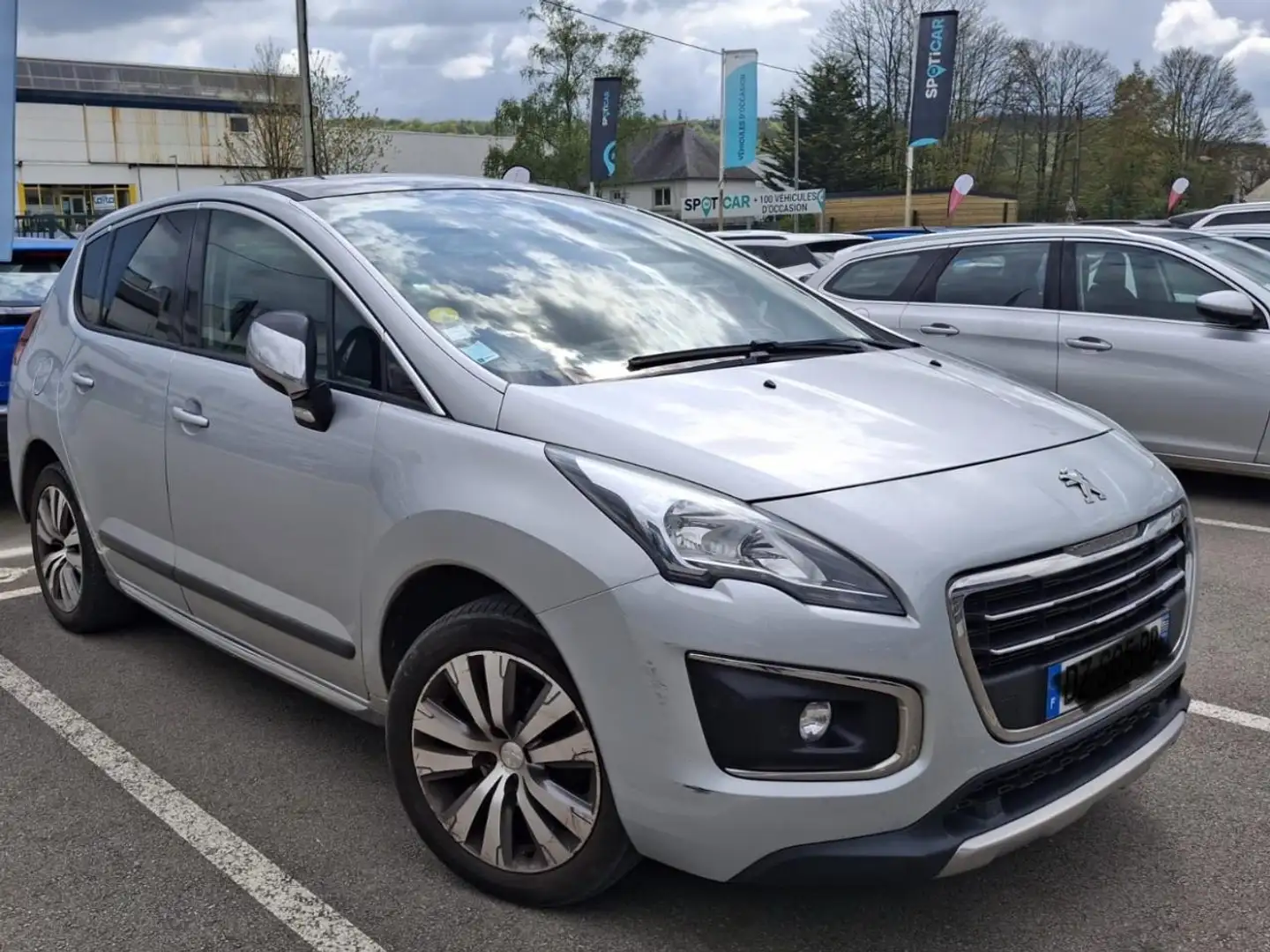 Peugeot 3008 1.6 BlueHDi S\u0026S - 120 Allure PHASE 2 Gris - 1