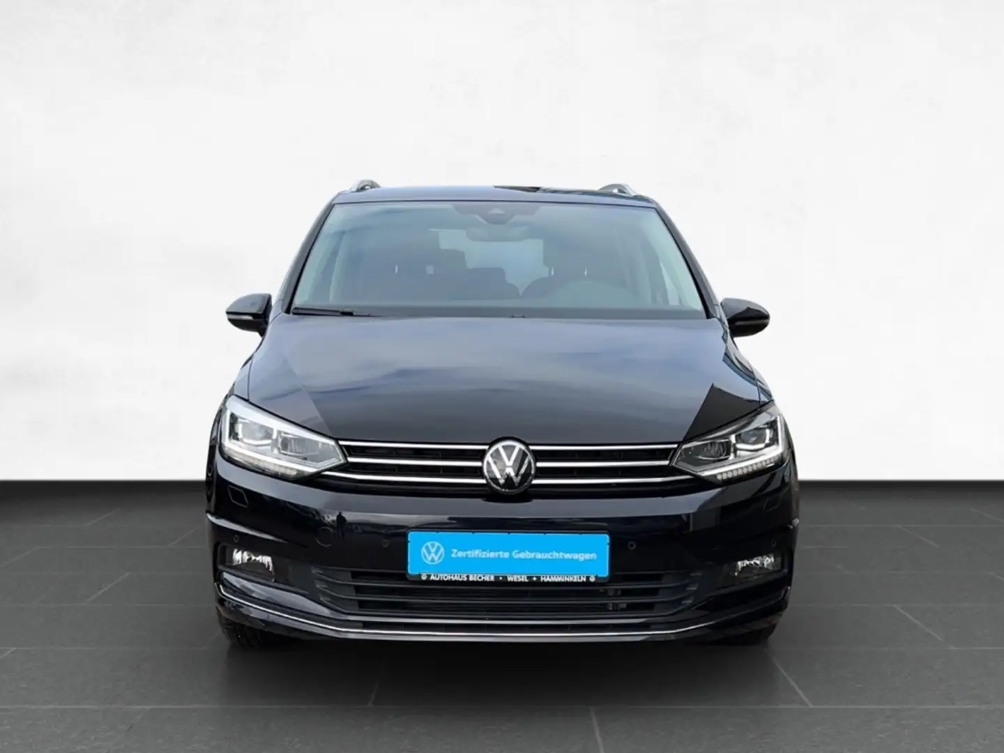 Volkswagen Touran 1.5 TSI DSG Highline/AHK/Navi/IQDrive/LED Nero - 2