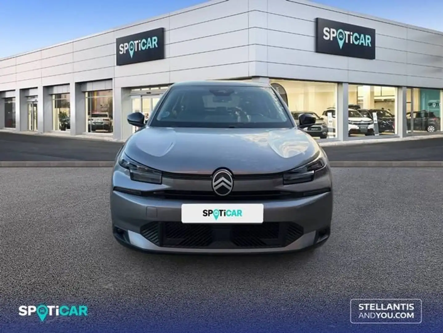 Citroen C4 Hybrid 136 e-DCS6 Plus Gris - 2