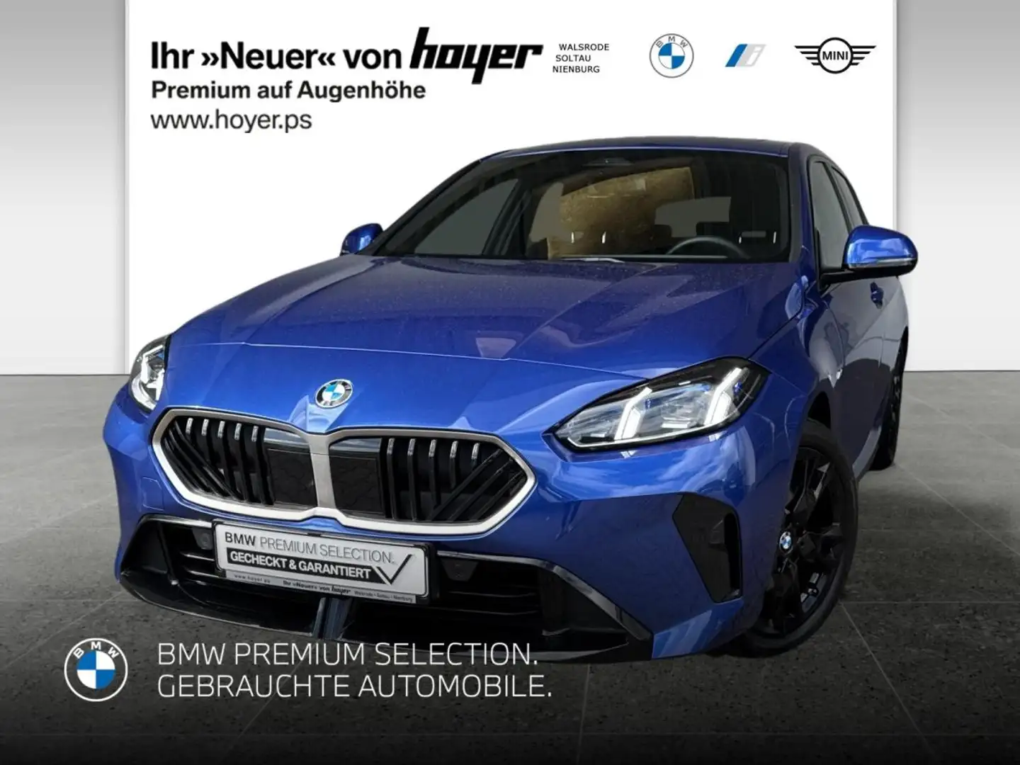 BMW 118 d Hatch M Sportpaket DAB LED Pano.Dach RFK Blau - 1