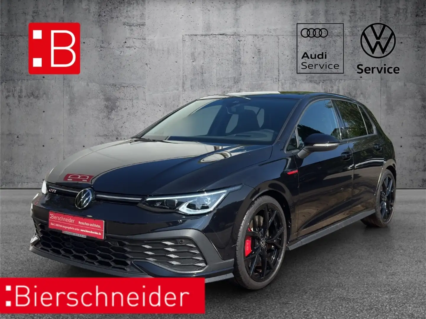 Volkswagen Golf GTI 2.0 TSI DSG Clubsport PANO H&K HEAD-UP DIGITAL COC Schwarz - 1