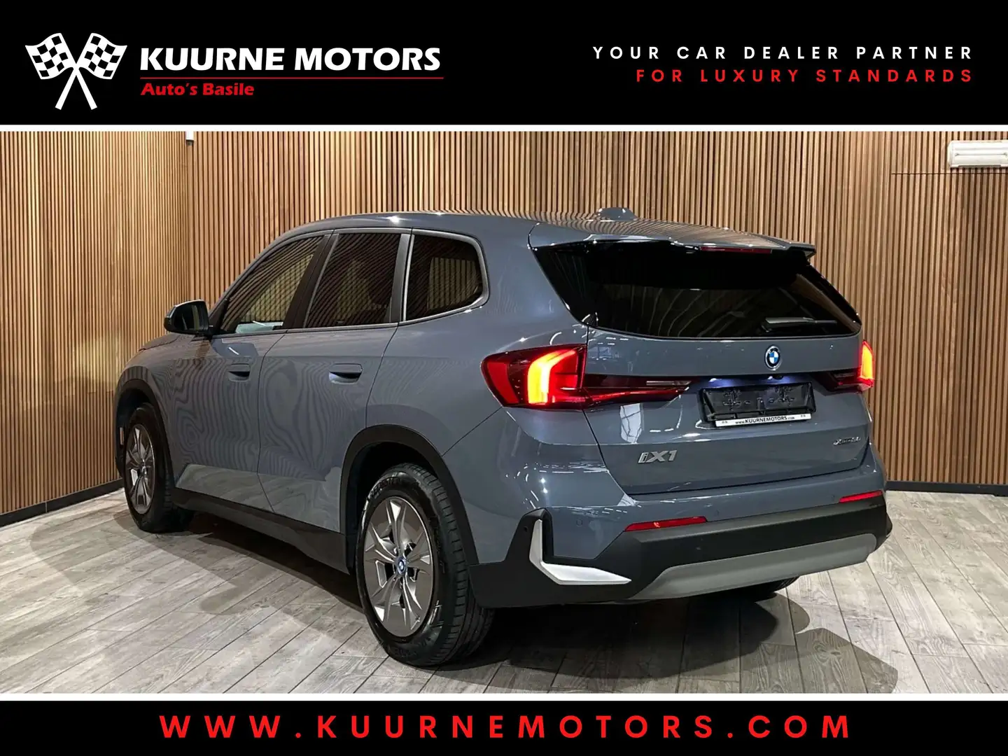 BMW iX1 xDrive30 Alu17\/Led/Cam/Gps/Leder/Bt *1j garantie* Gris - 2