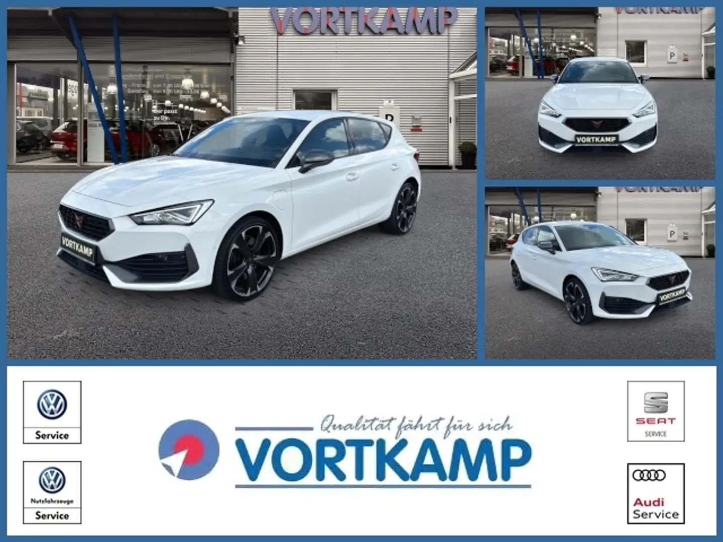 CUPRA Leon e-Hybrid Memory/VisionPlus/FullLink Weiß - 1