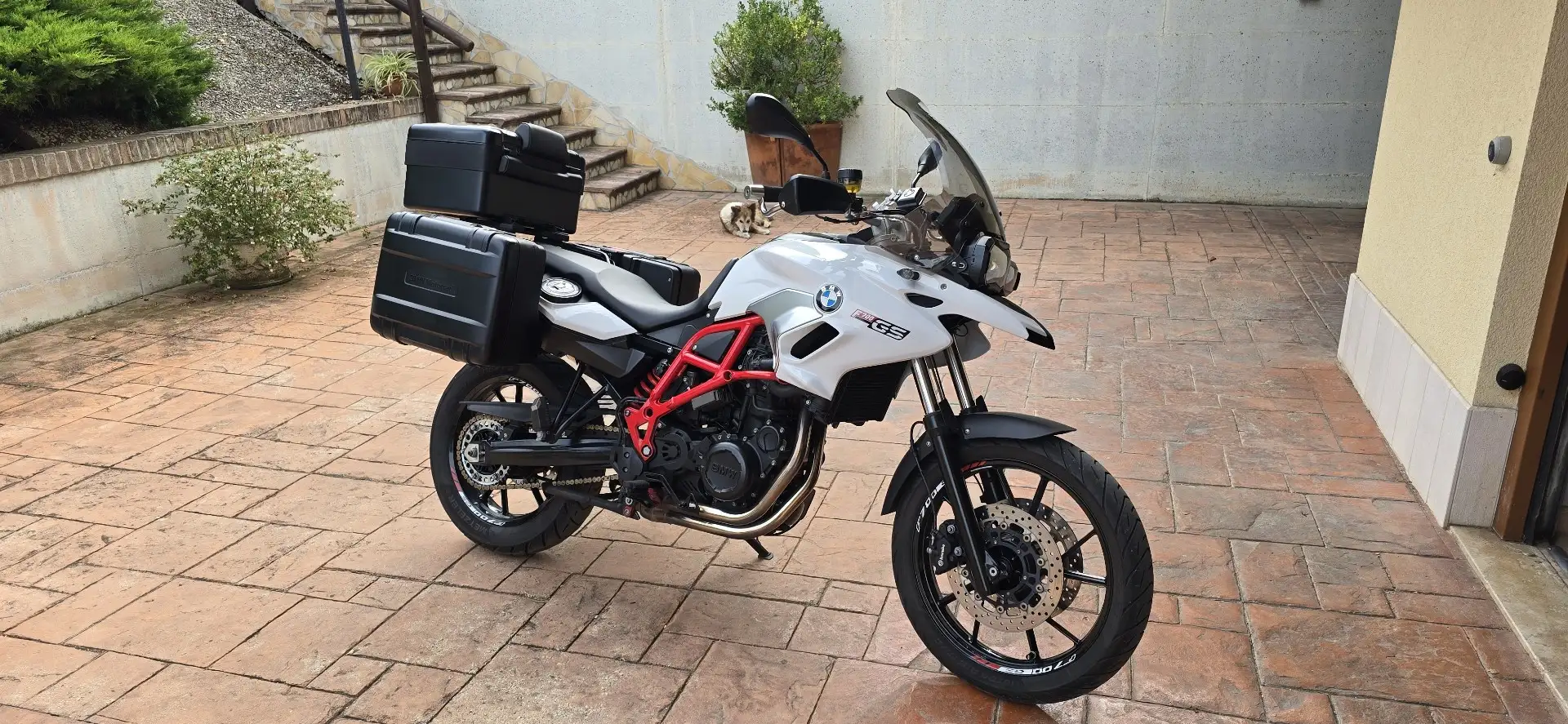 BMW F 700 GS Fehér - 2