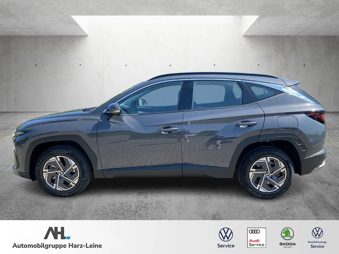 Hyundai TUCSON 1.6 T-GDI "Maxx" 2WD LED/NAVI/RFK/GRA/PDC Gris - 2