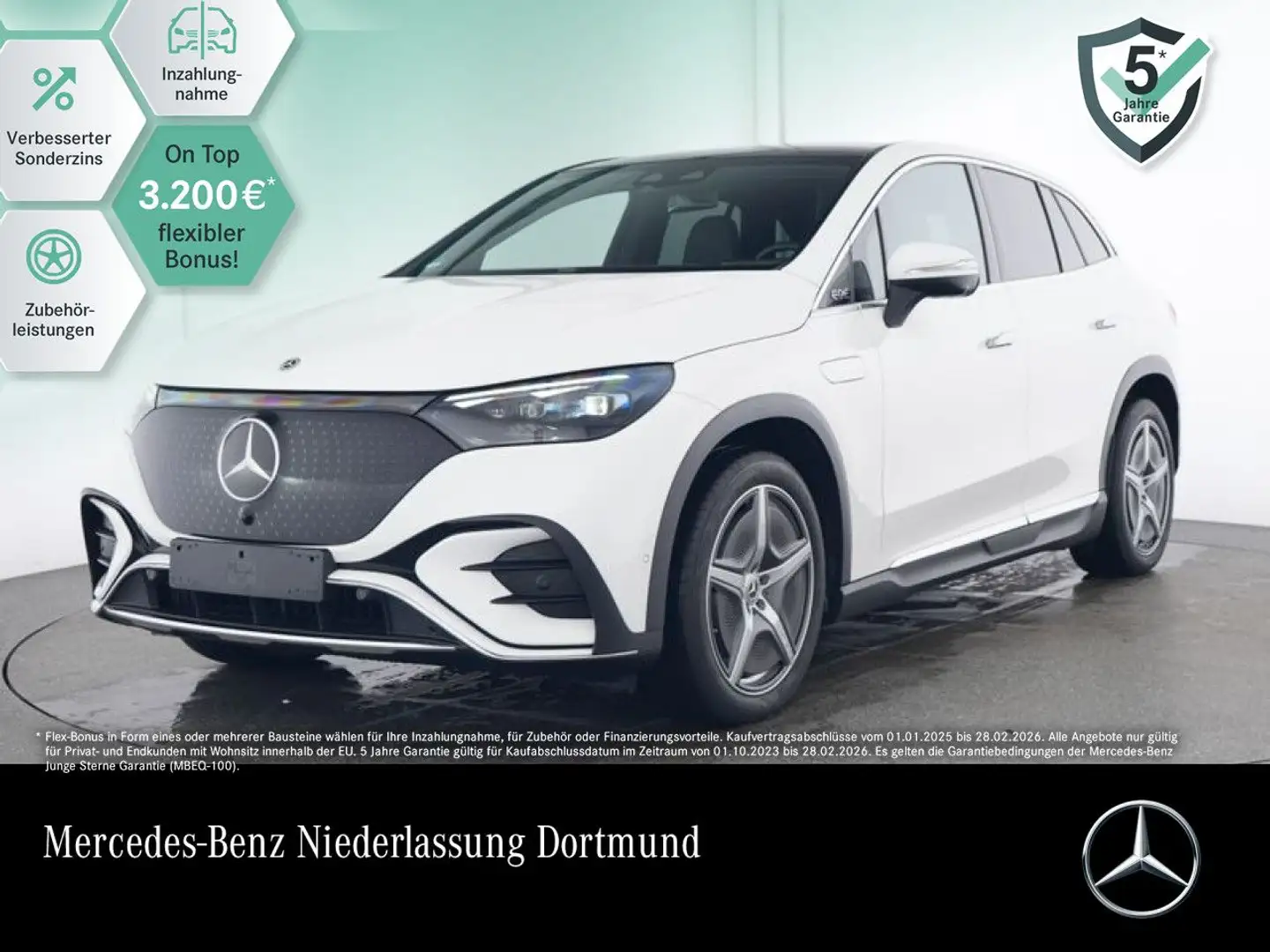 Mercedes-Benz EQE SUV EQE 500 4M AMG+PANO+360+AHK+BURMESTER+KEYLESS Bílá - 1