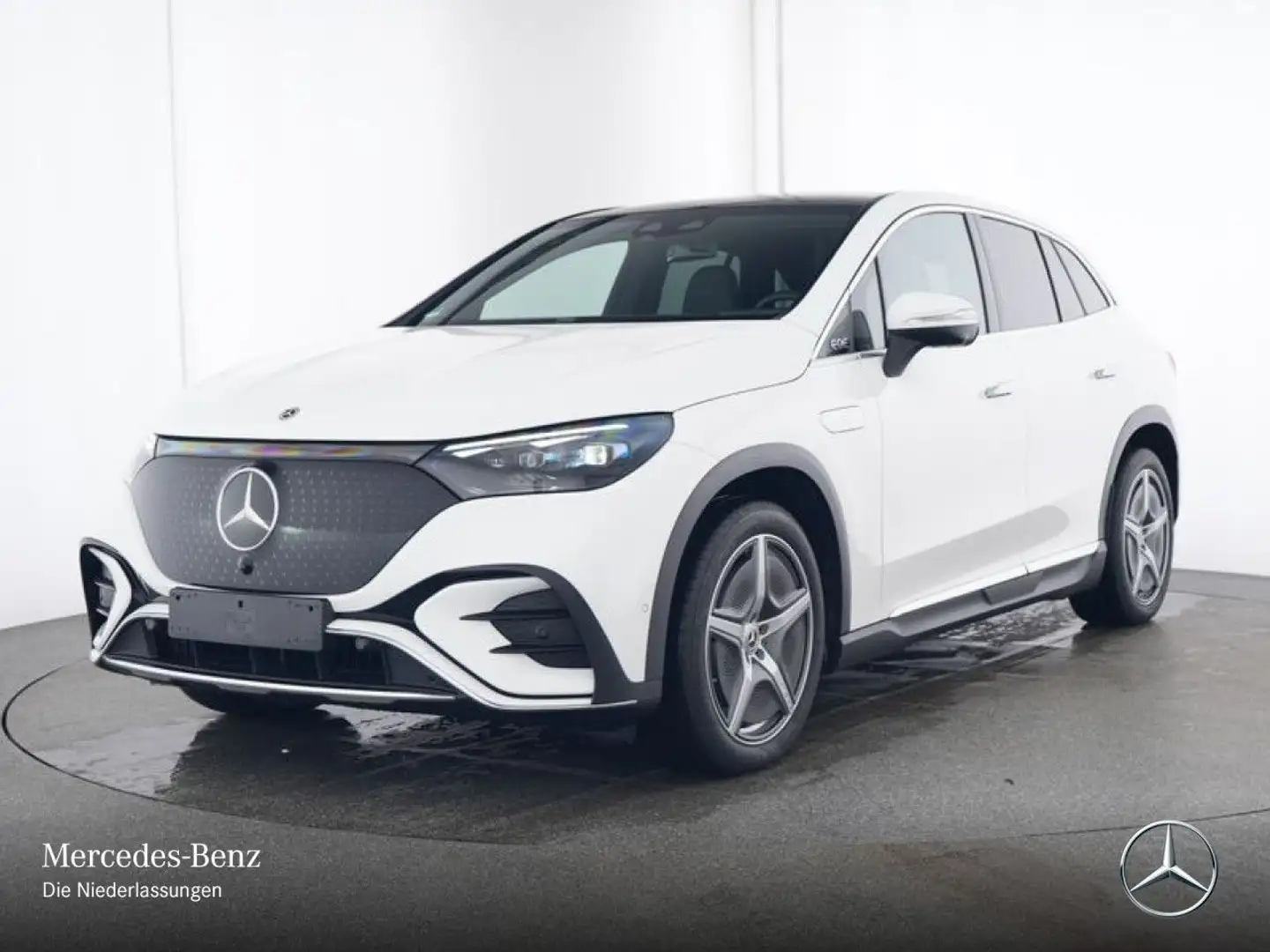 Mercedes-Benz EQE SUV EQE 500 4M AMG+PANO+360+AHK+BURMESTER+KEYLESS Bílá - 2