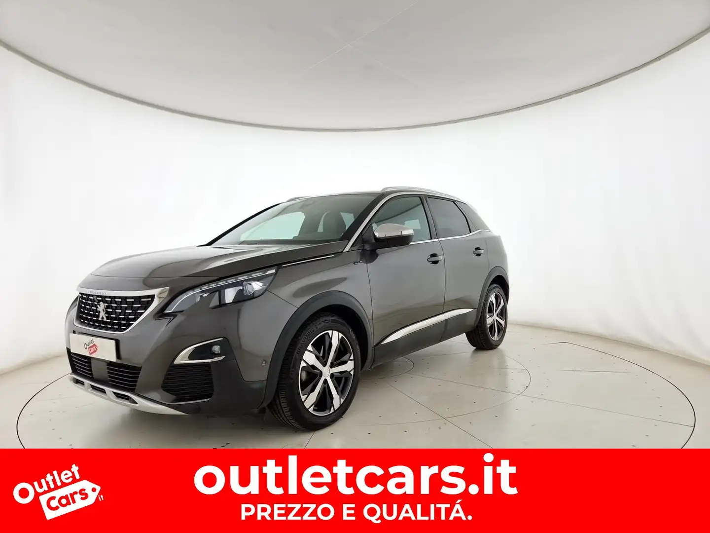 Peugeot 3008 2.0 bluehdi gt s&s 180cv eat6 Gris - 1