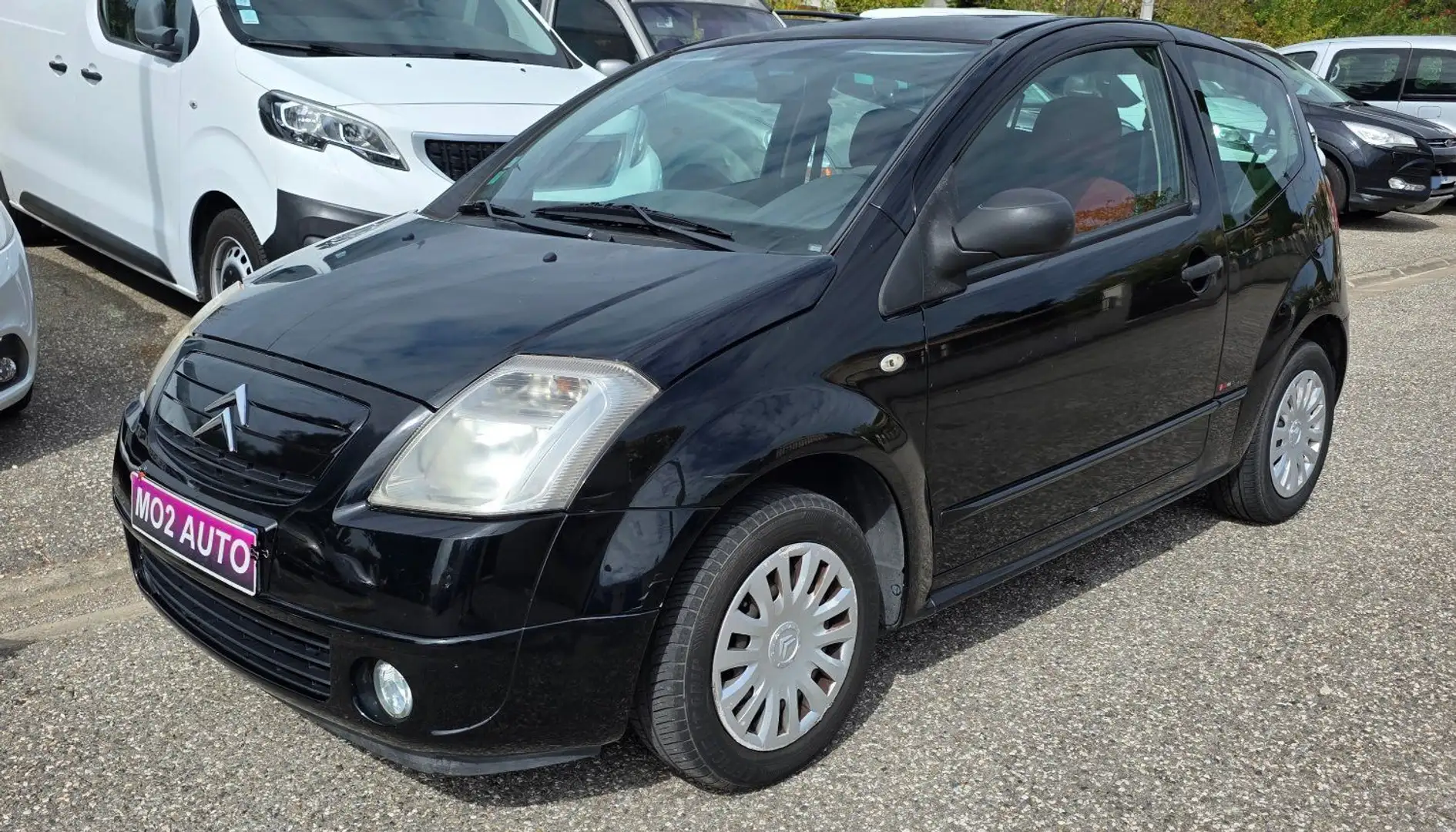 Citroen C2 1.1i 60CH 2007 163.000KMS CLIM... Noir - 1