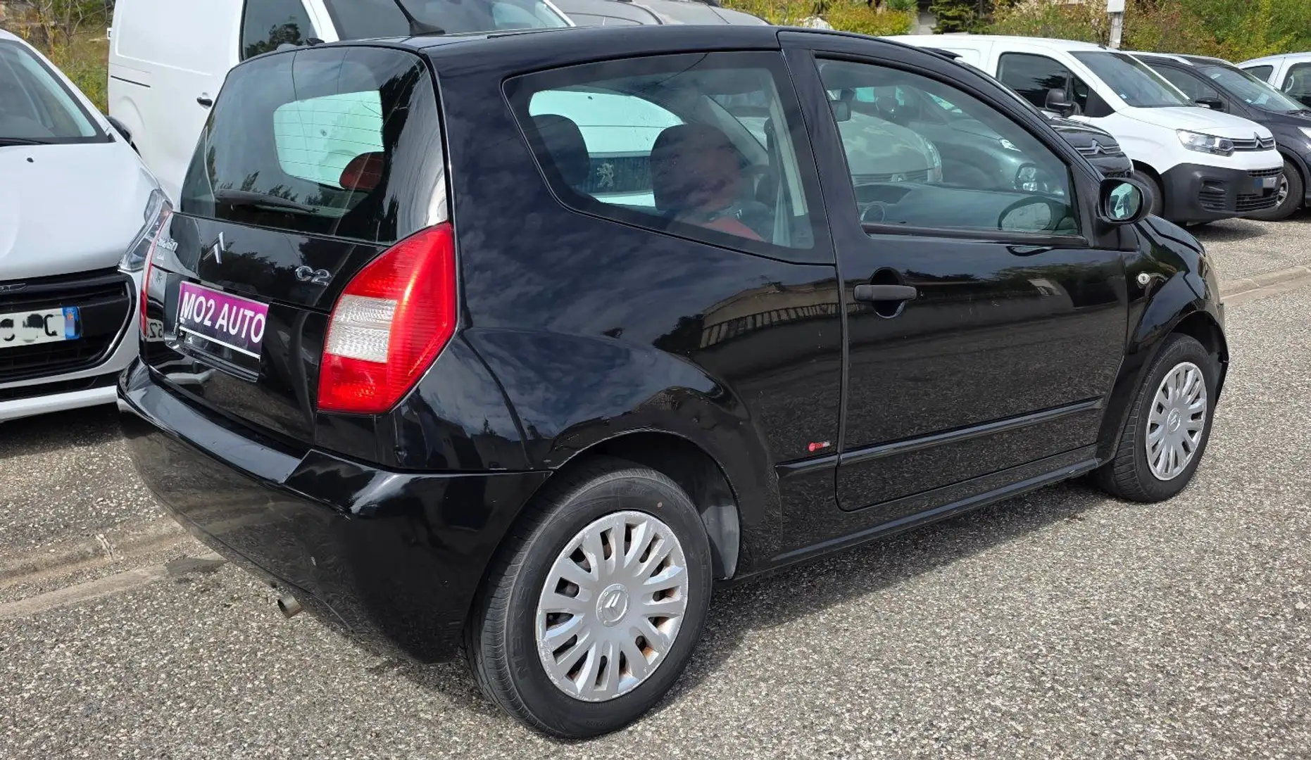 Citroen C2 1.1i 60CH 2007 163.000KMS CLIM... Schwarz - 2