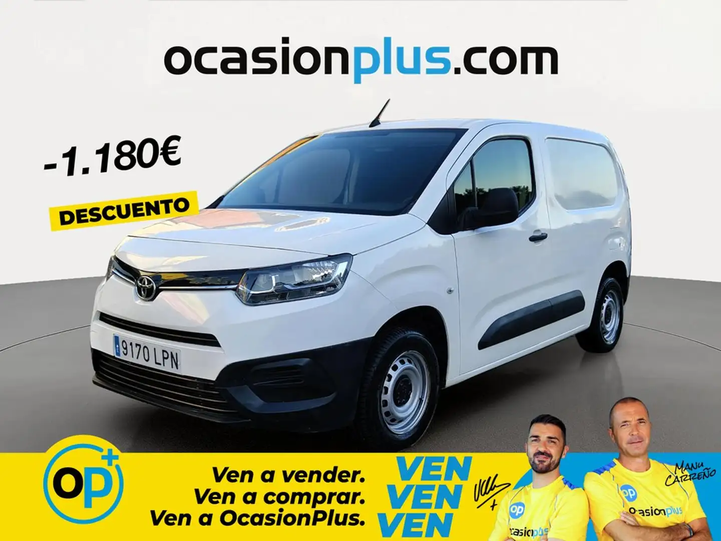 Toyota Proace City Van Media 1.5D GX 100 Blanco - 1