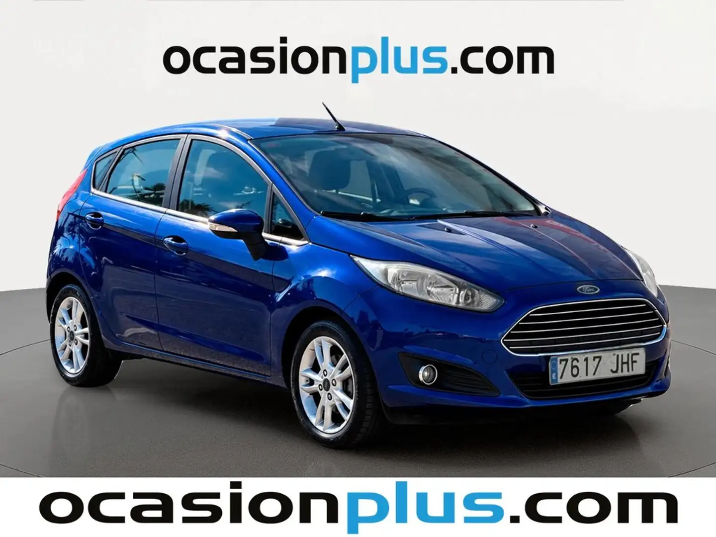 Ford Fiesta 1.0 EcoBoost Trend Azul - 2