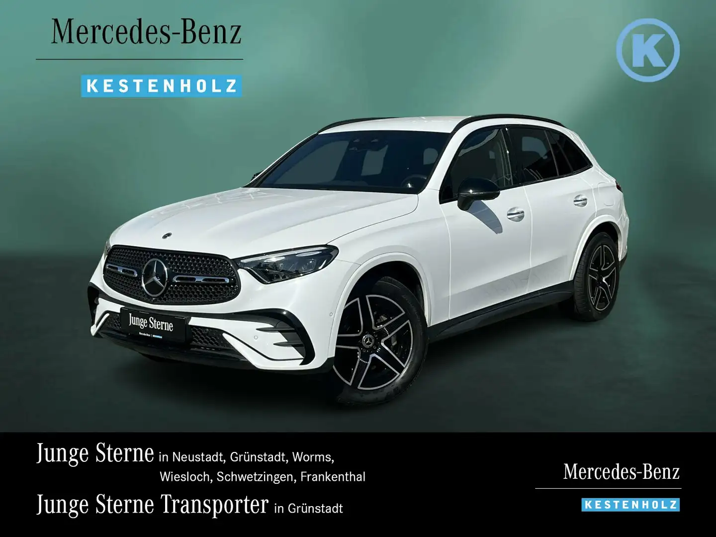Mercedes-Benz GLC 300 GLC 300 de 4M AMG+NIGHT+AHK+DISTRO+AIRM+MEMO+360 Blanc - 1