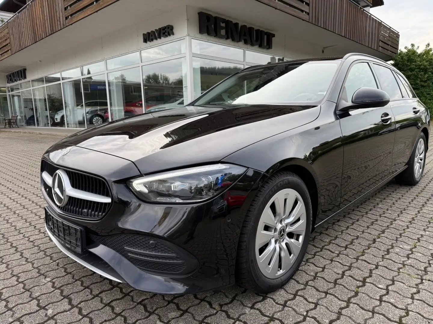 Mercedes-Benz C 220 T d*NAVI*KLIMA*NEUES MODEL*LED*EU6dT* Noir - 1