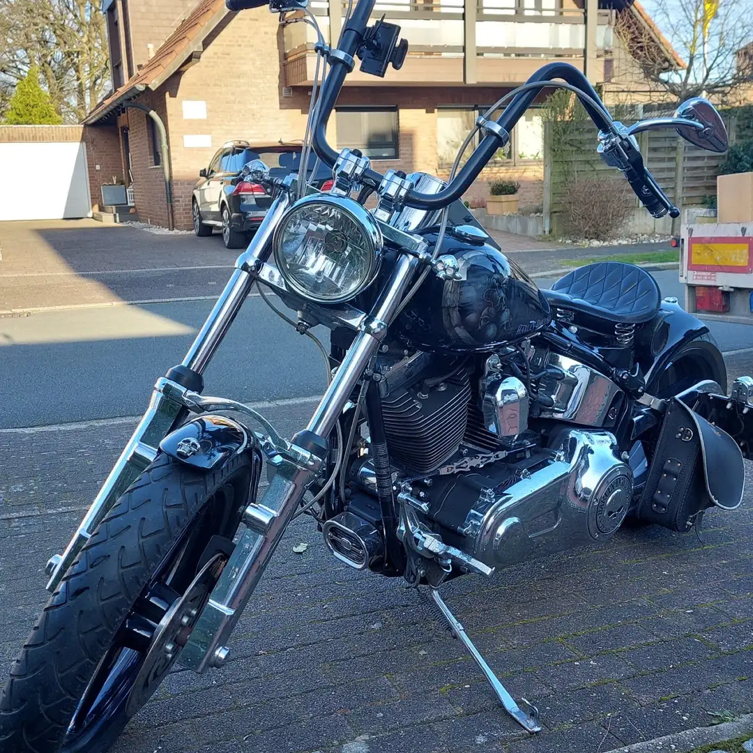 Harley-Davidson Fat Boy FLSTI Noir - 1