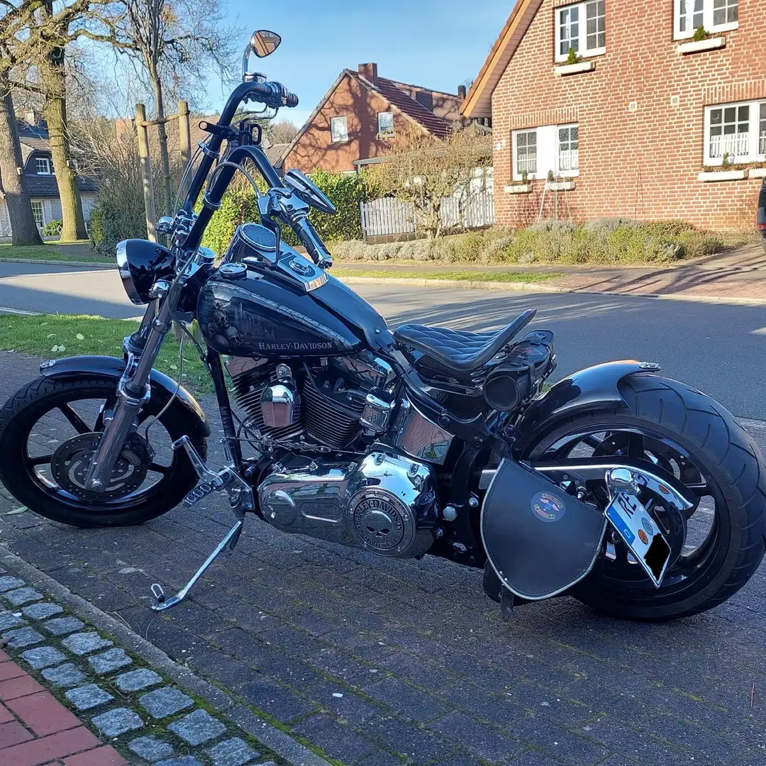 Harley-Davidson Fat Boy FLSTI Noir - 2