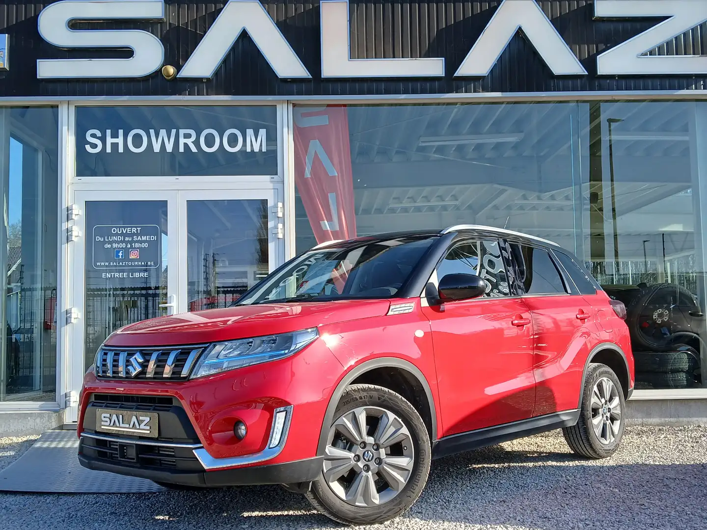 Suzuki Vitara 1.4 Turbo Boosterjet 48V Hybrid GL+/ 10.000KMS Rouge - 1