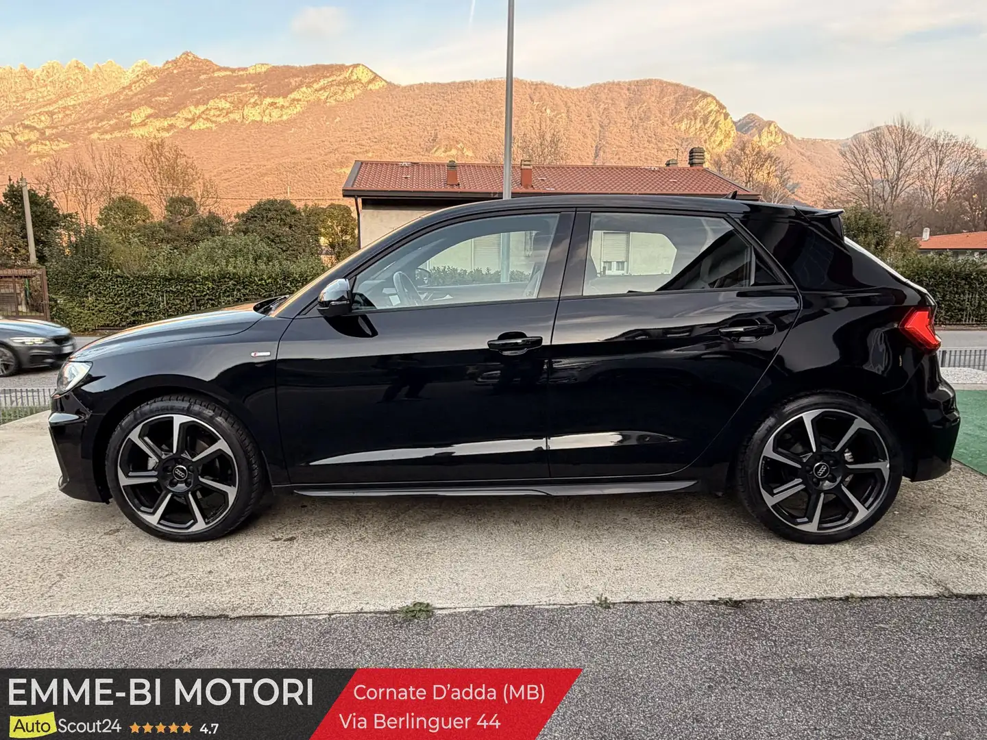 Audi A1 A1 SPB 30 TFSI S tronic S line edition Schwarz - 2