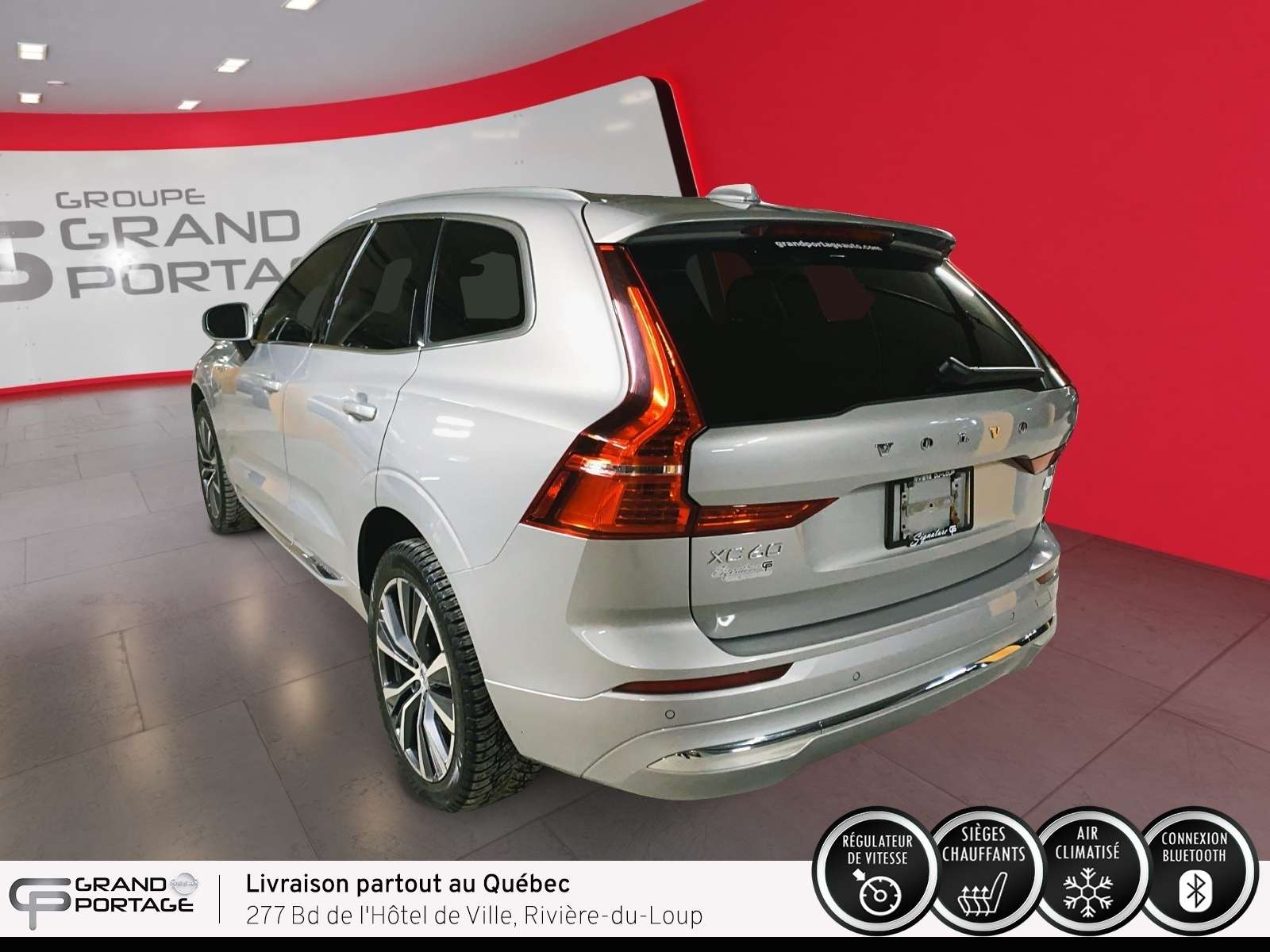 2022 Volvo XC60 T8 Inscription Expression hybride rechargeable. bo thumb 7