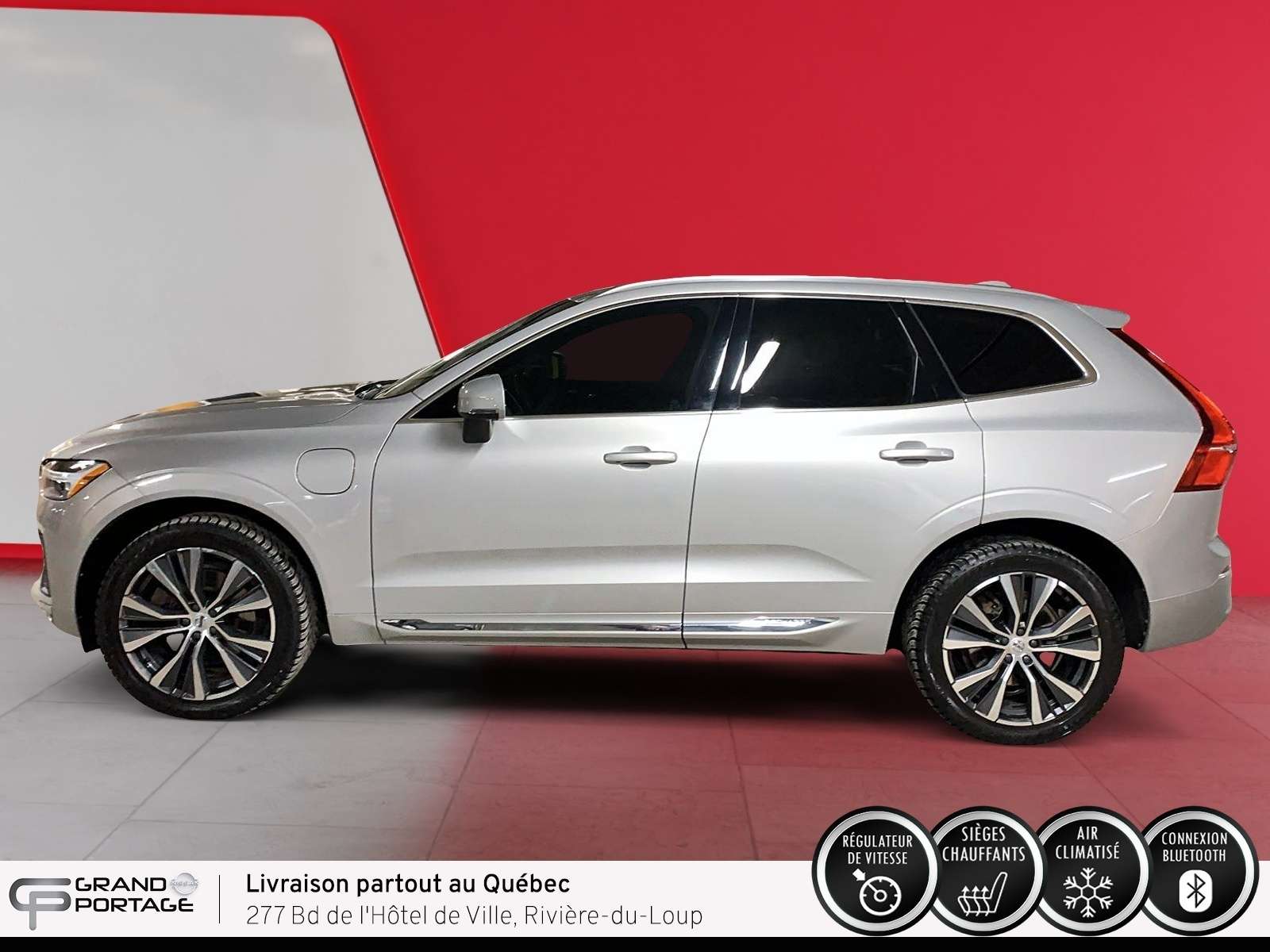 2022 Volvo XC60 T8 Inscription Expression hybride rechargeable. bo thumb 8