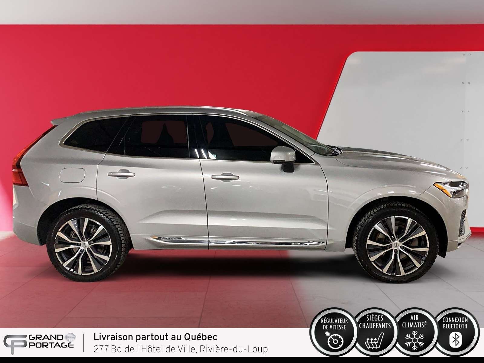 2022 Volvo XC60 T8 Inscription Expression hybride rechargeable. bo alt 4