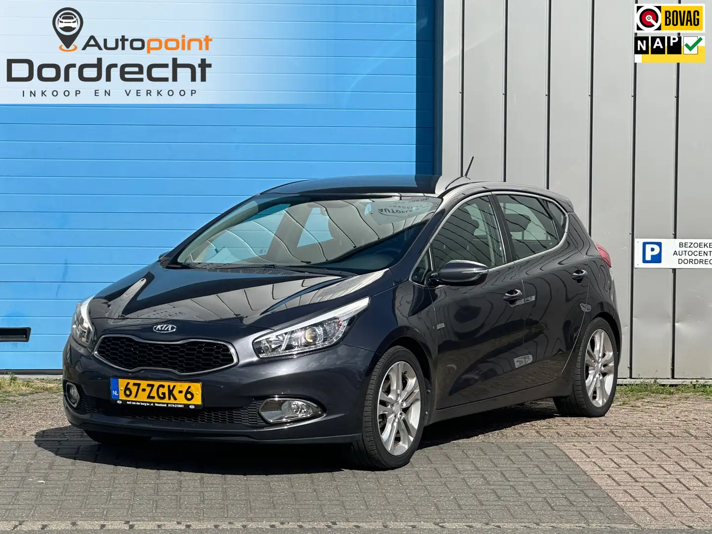 Kia Ceed / cee'd 1.6 GDI Comfort Pack NAVI TREKHAAK Grijs - 1