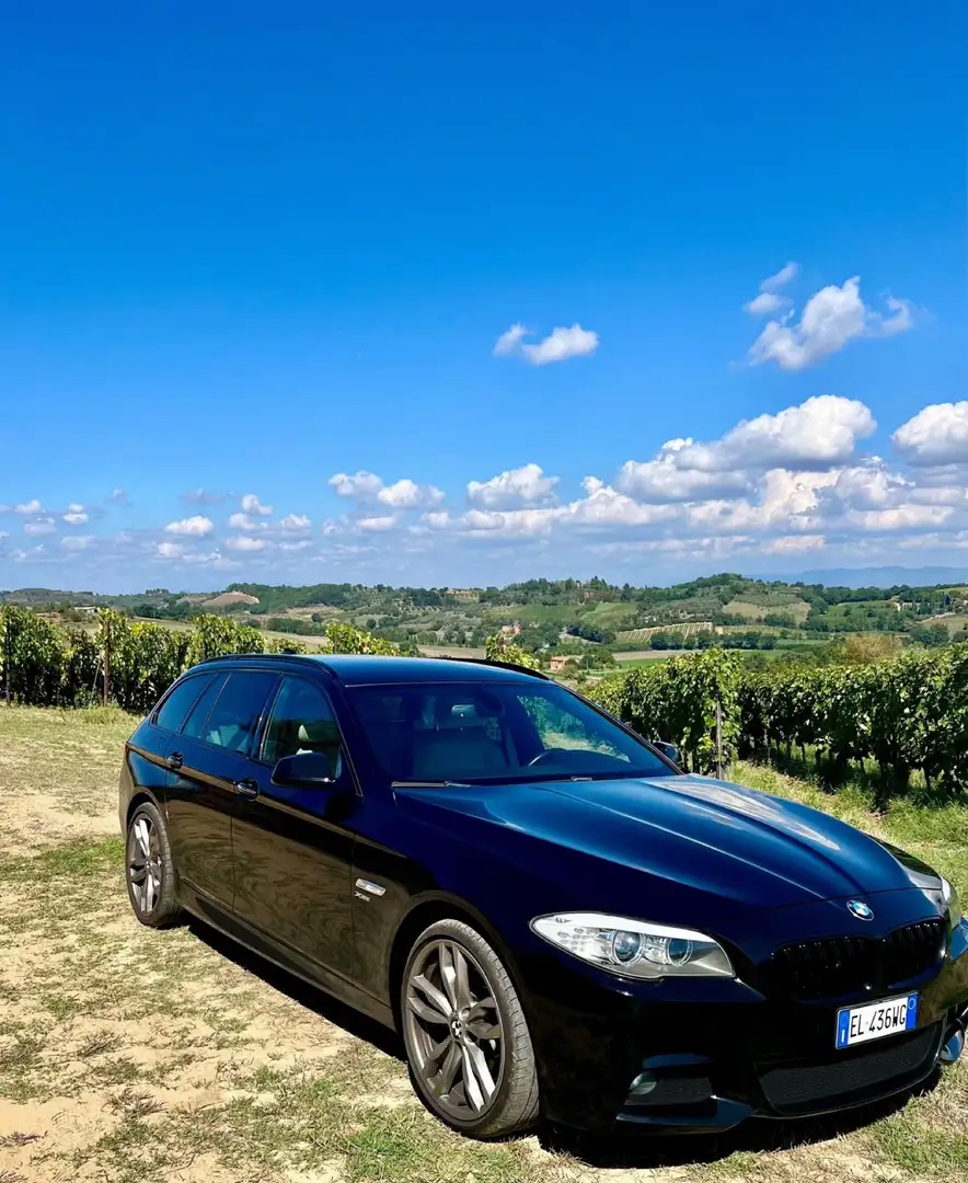 BMW 525 525tds Touring allestimento “Msport” Xdrive Zwart - 1