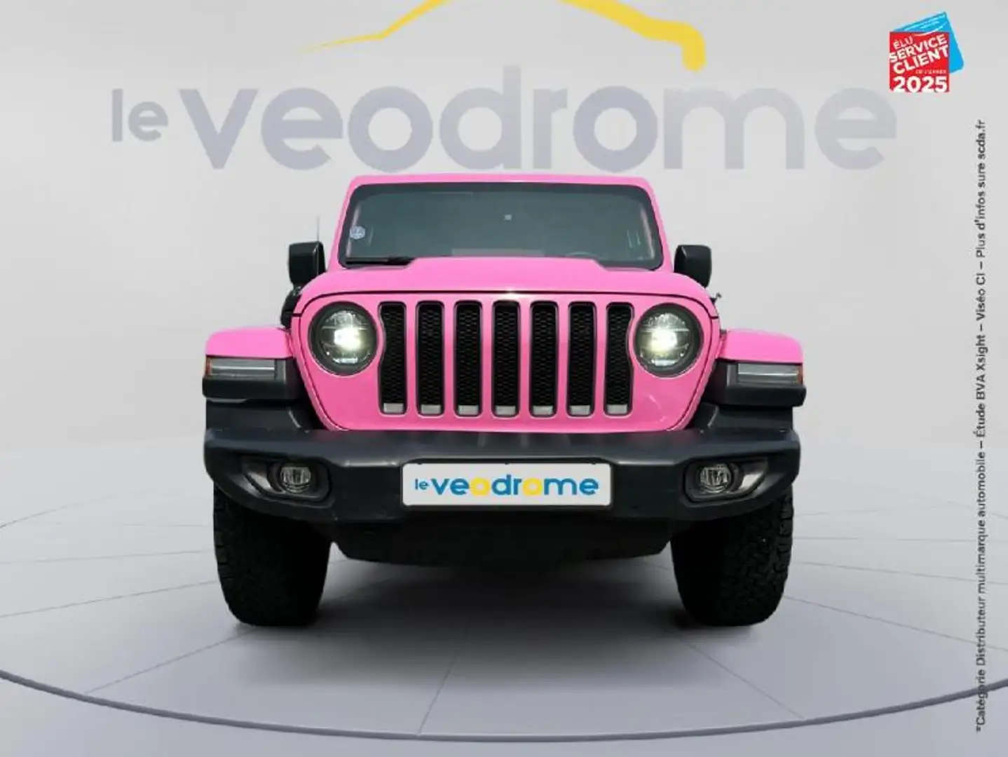 Jeep Wrangler 2.0 T 272ch Sahara Command-Trac BVA8 2 PLACES Rouge - 2
