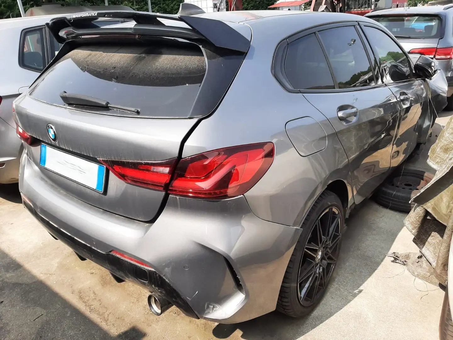 BMW 118 Serie 1 F40 118d Sport auto Grey - 2