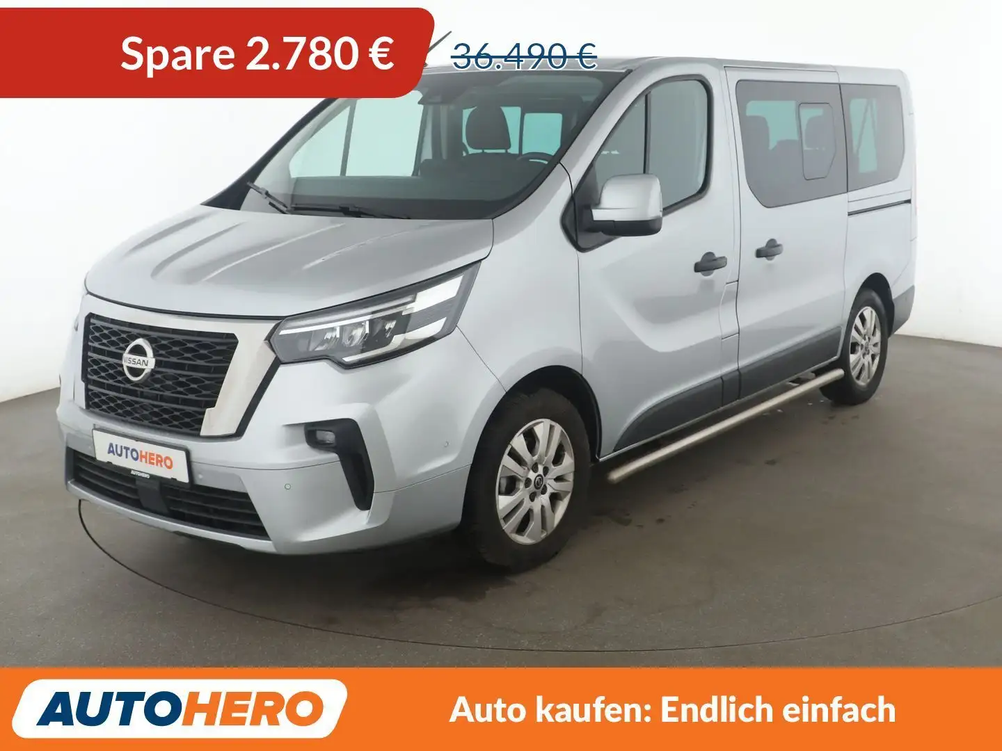 Nissan Primastar 2.0 dCi L1H1 2,8t Tekna*NAVI*CAM*PDC*SHZ* Grau - 1