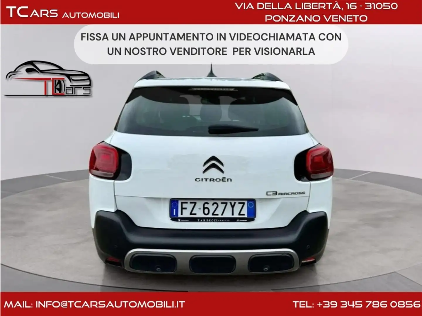 Citroen C3 Aircross 1.5 DIESEL - SOLO 47.000 KM - 3 ANNI GARANZIA TOP Blanc - 1
