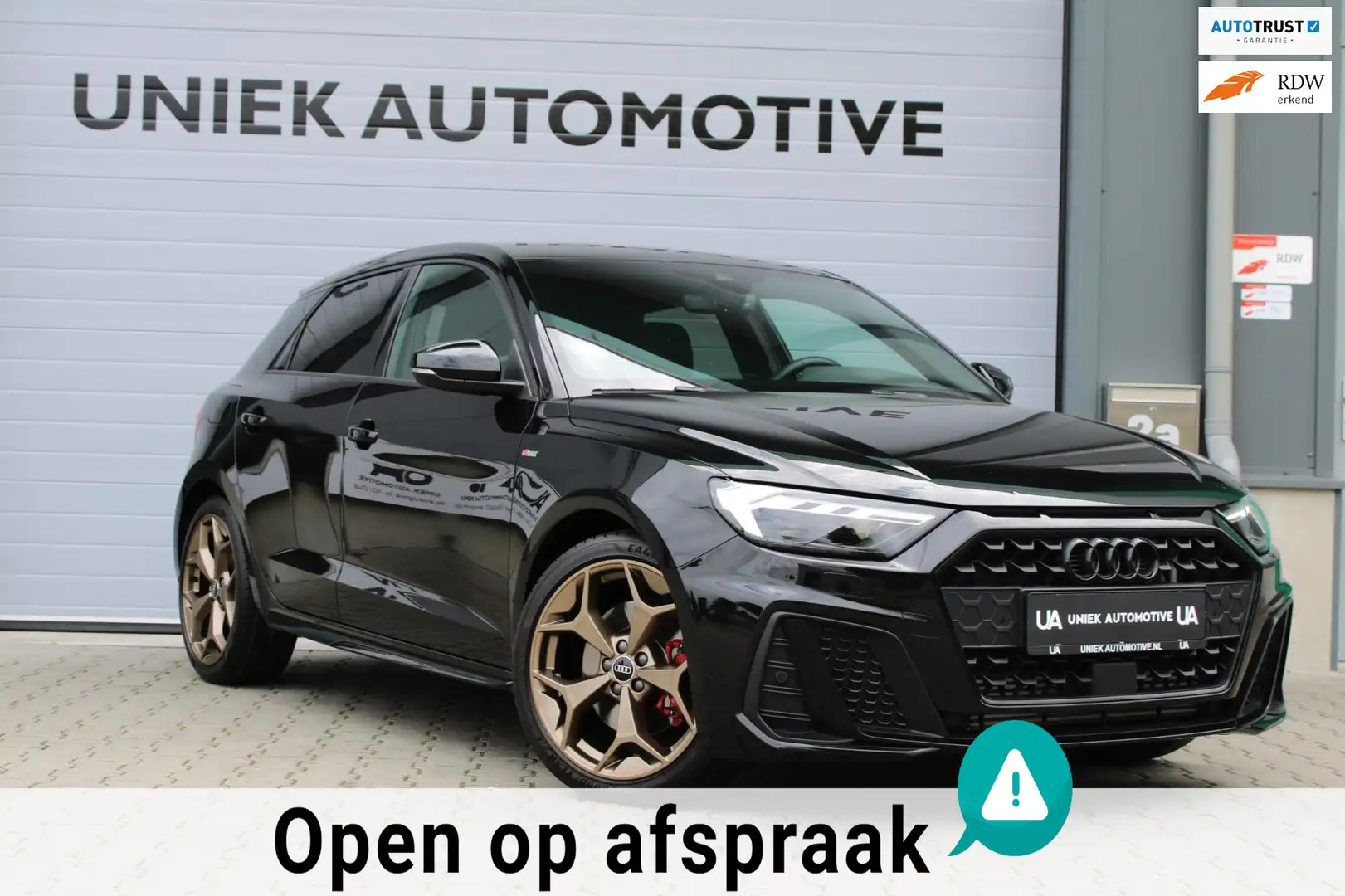Audi A1 Sportback 40 TFSI S-LINE 207 PK | S-TRONIC | KEYLE Schwarz - 1