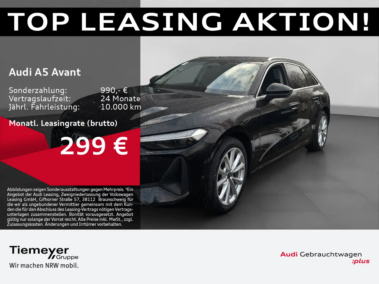 Audi A5 TDI LED+ LEDER HuD KAMERA SPORTSITZE Schwarz - 1