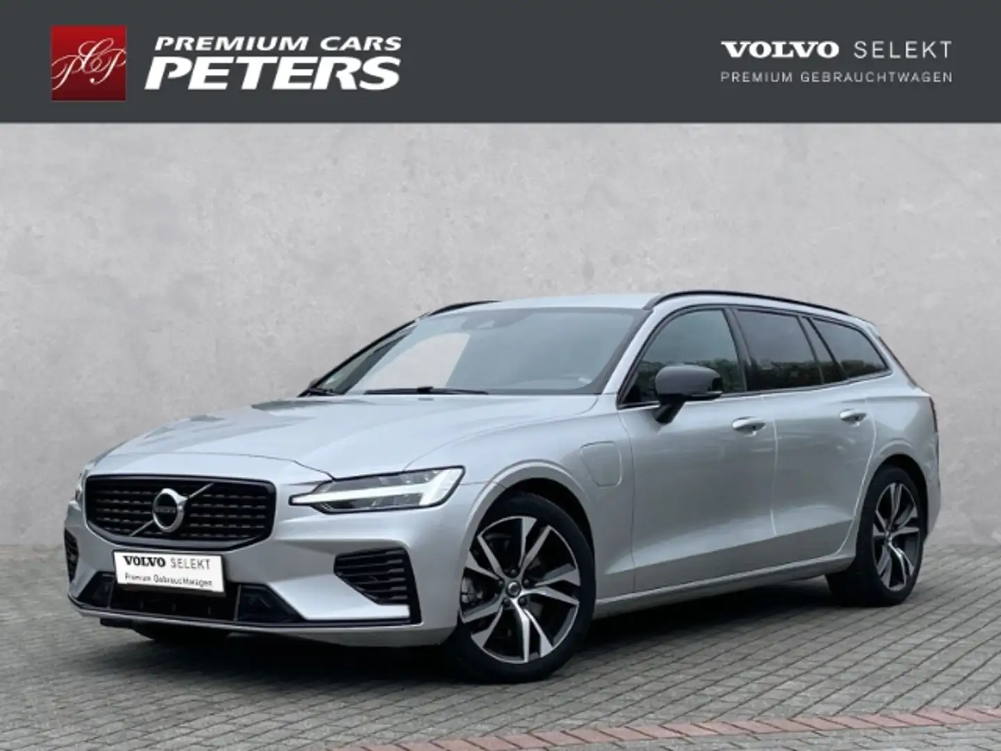 Volvo V60 R-Design T8 18''LM DAB Memory Lenkradhz WSShz Rück Argent - 1